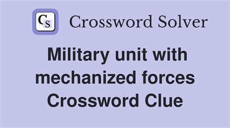 force units crossword clue|Force units Crossword Clue: 1 Answer with 5 Letters